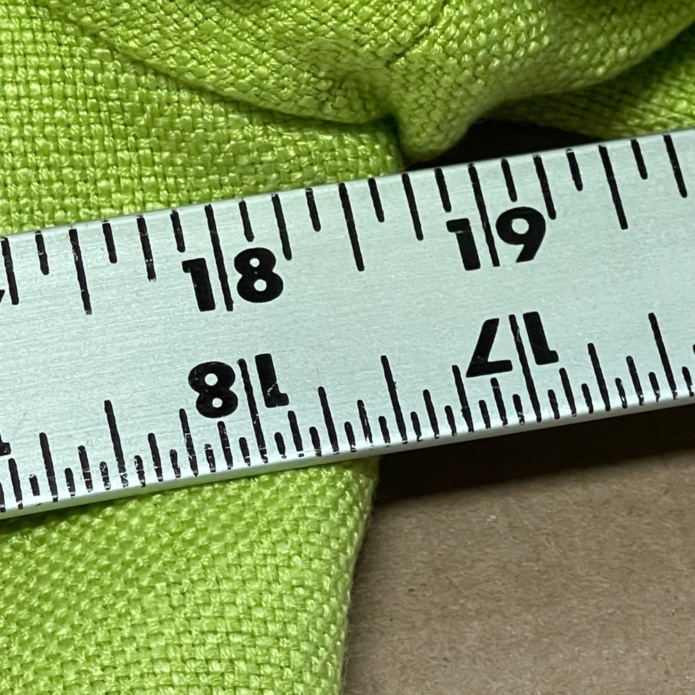 Vintage Petite Sophisticate Women's 10P Lime Green Blazer Rayon 80's - Picture 8 of 14